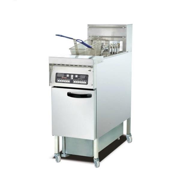 Bếp chiên dọc 1 ngăn-2 giỏ bằng điện có lọc dầu - ACDF-33A