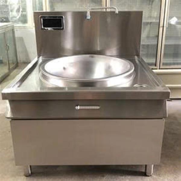 Bếp từ đơn công nghiệp chảo lõm liền  Ø800