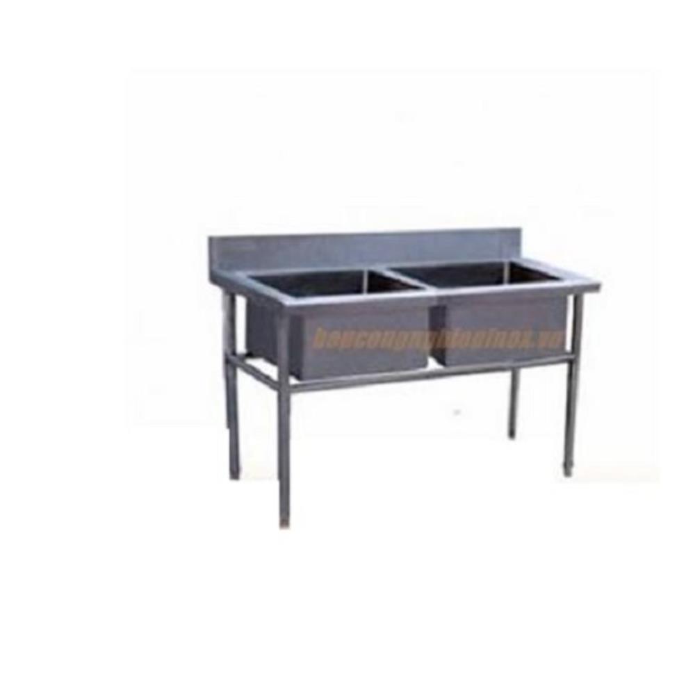 Chậu rửa đôi inox